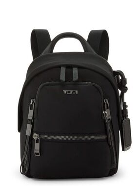 Tumi mini Celina backpack black and gunmetal